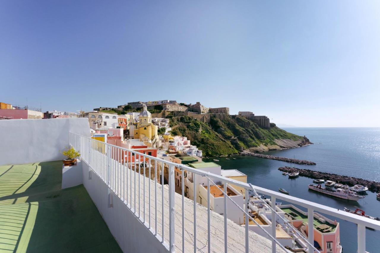 Torretta Corricella- Torretta Leilighet Procida Eksteriør bilde