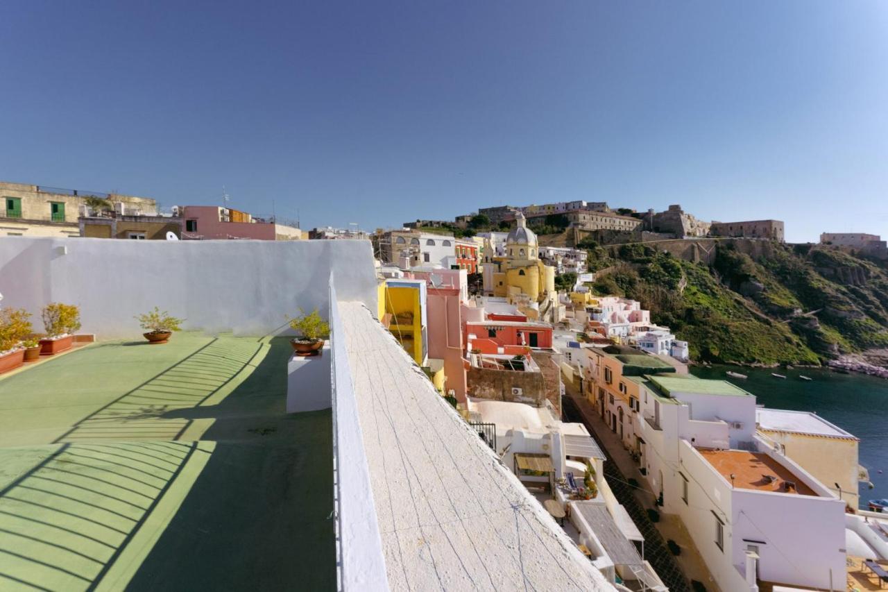 Torretta Corricella- Torretta Leilighet Procida Eksteriør bilde