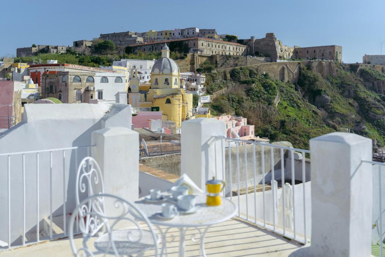Torretta Corricella- Torretta Leilighet Procida Eksteriør bilde