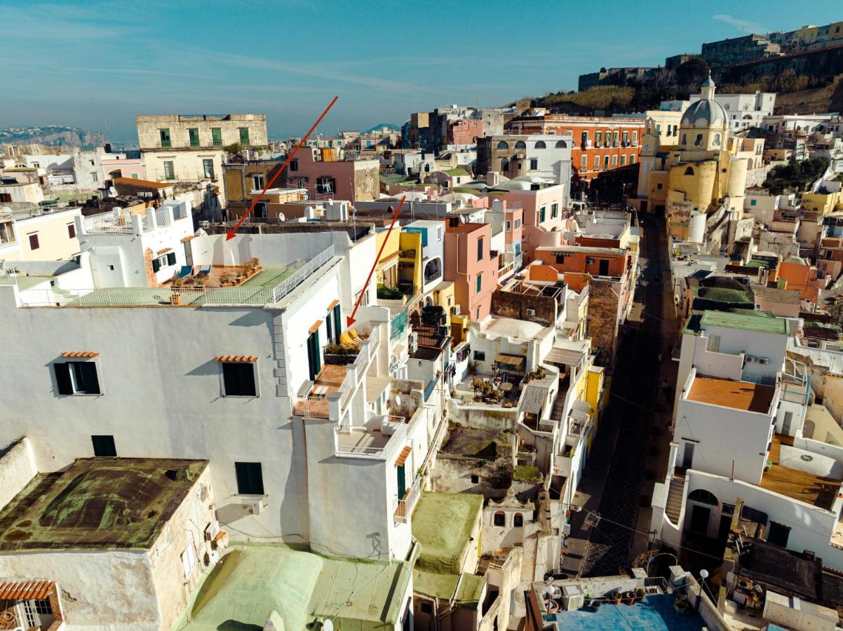 Torretta Corricella- Torretta Leilighet Procida Eksteriør bilde