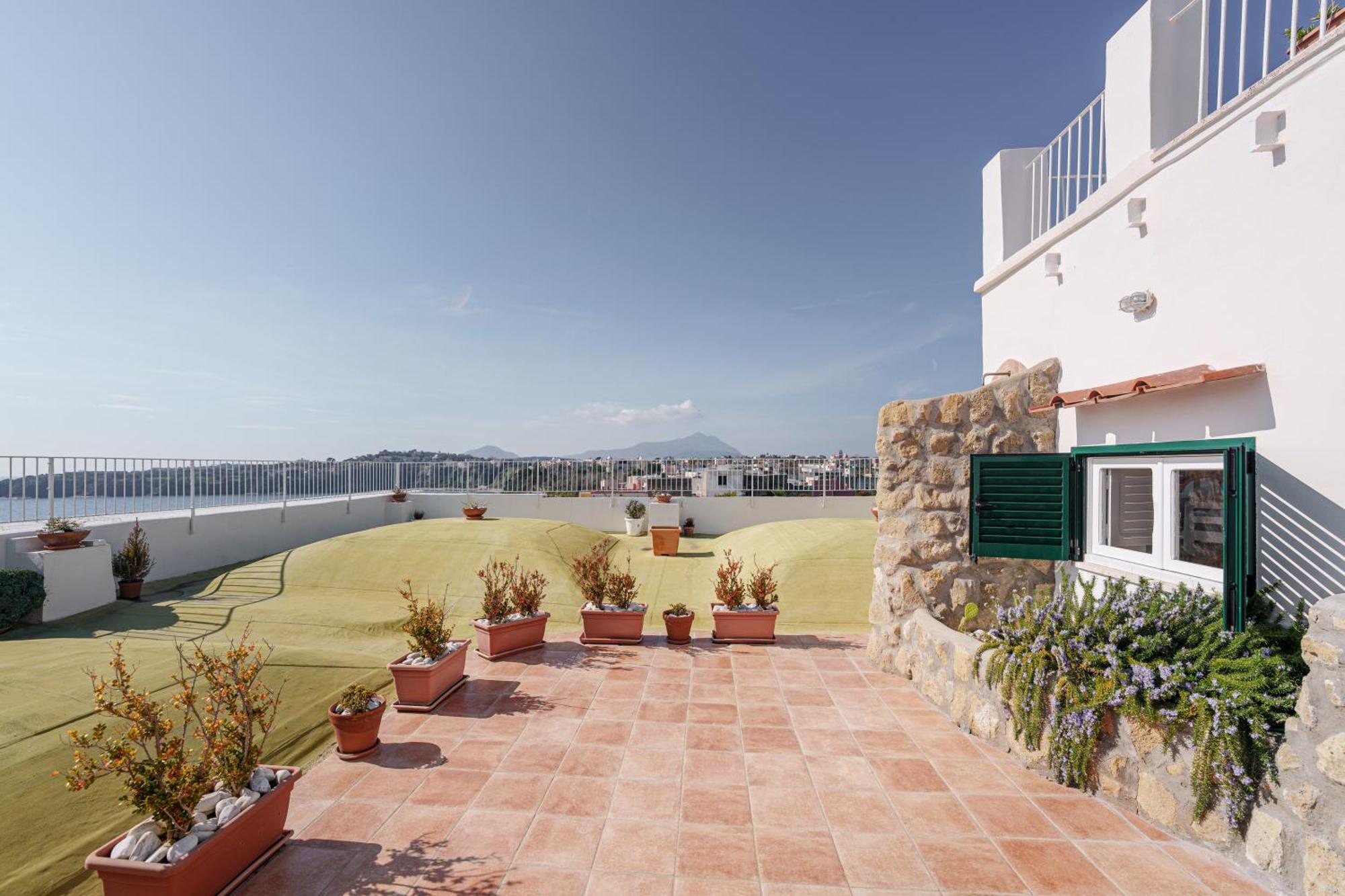 Torretta Corricella- Torretta Leilighet Procida Eksteriør bilde